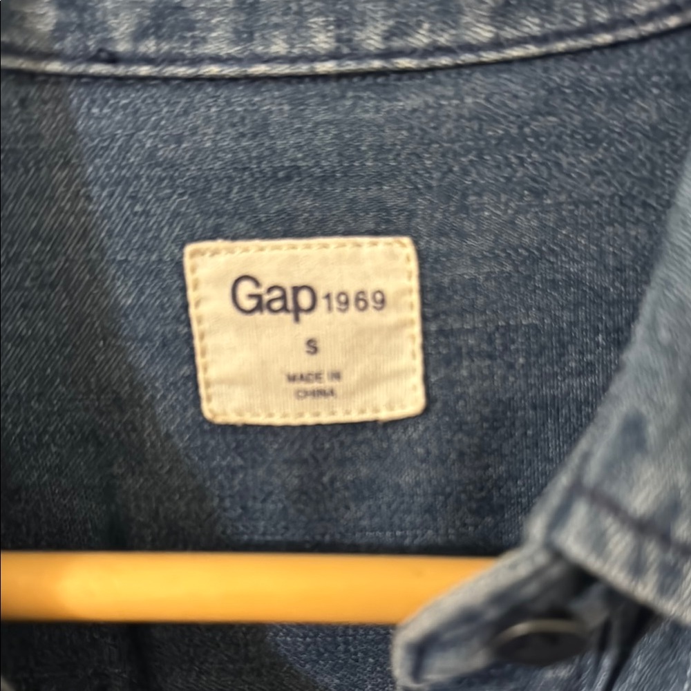 GAP Denim Jumpsuit - Blue - Picture 2 of 5